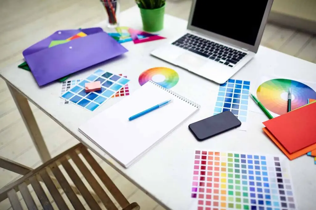 WordPress website design service workspace