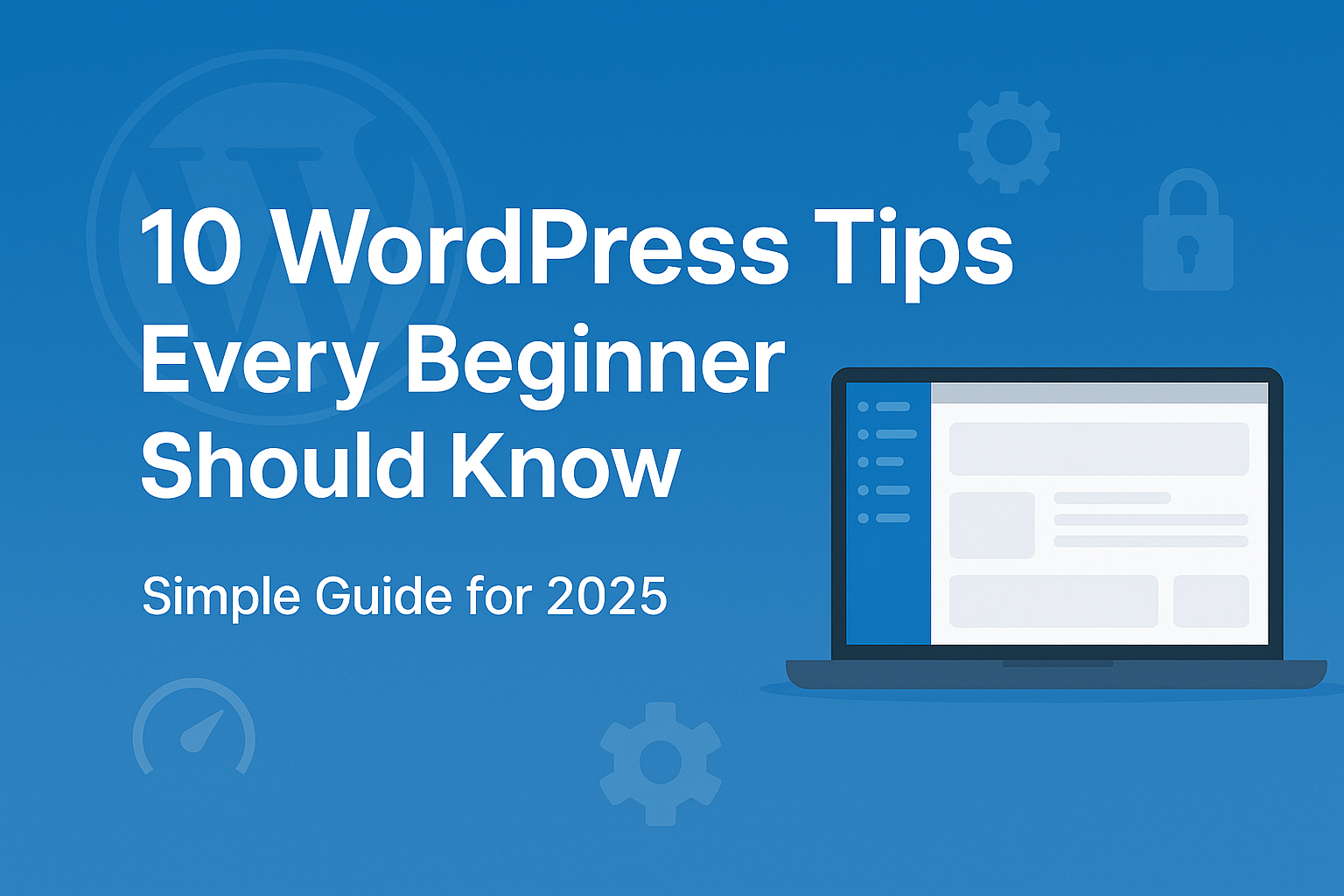 10 WordPress Tips Every Beginner Should Know